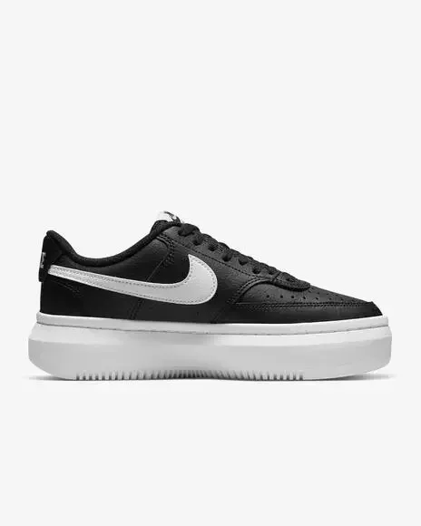 Nike Court Vision ALT LTR Black Platform Casual Shoe DM0113-002 Womens Size 9.5 - Picture 2 of 7